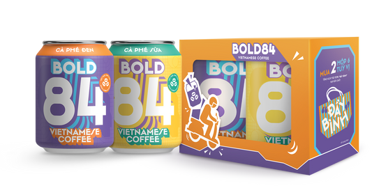 Milk Coffee + Black Coffee Package